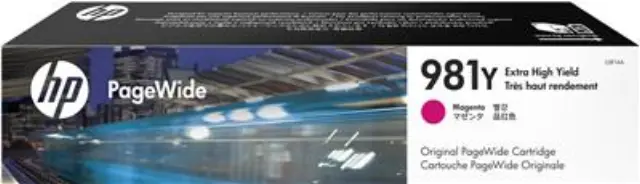 HP 981Υ Γνήσιο Μελάνι Εκτυπωτή InkJet Ματζέντα (L0R14A)