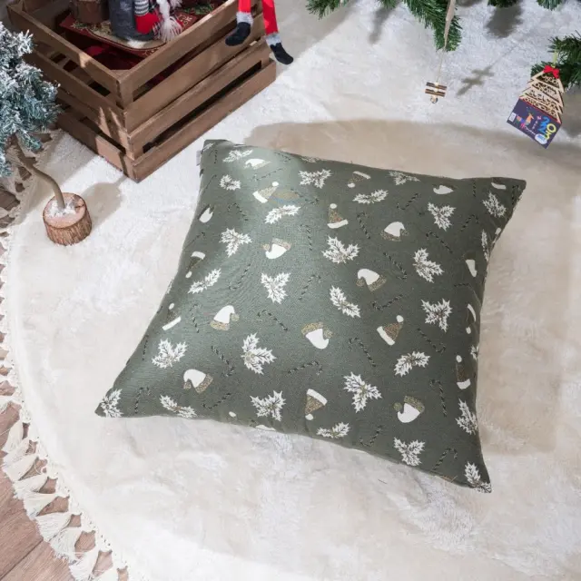Μαξιλαροθήκη Saxen 13 TEORAN 65x65cm δαπέδου με γέμιση 3