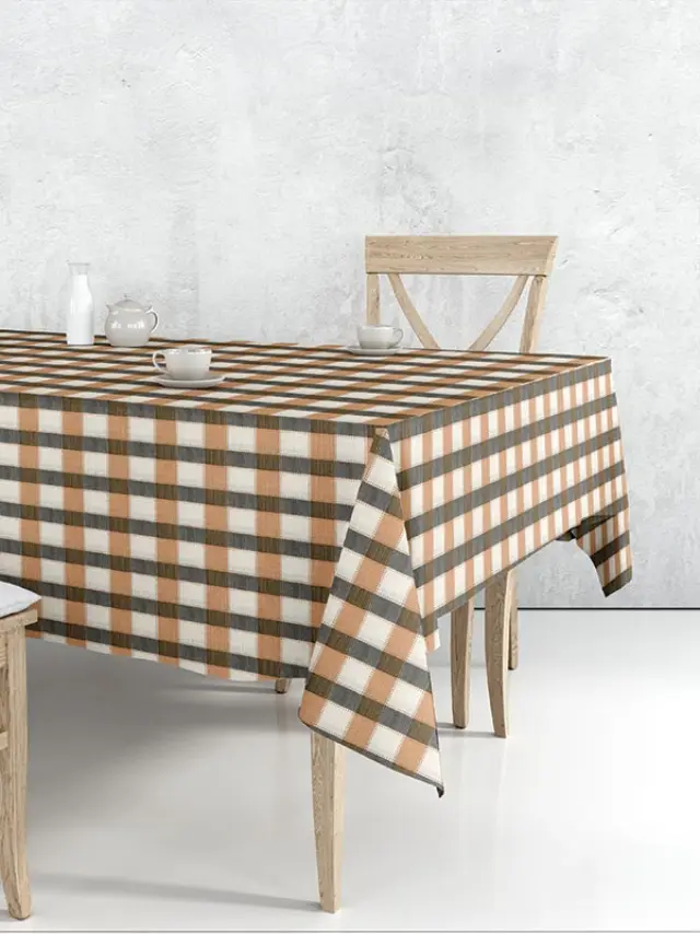 Τραπεζομάντηλο 5452 Beige 140x180 Sunshine