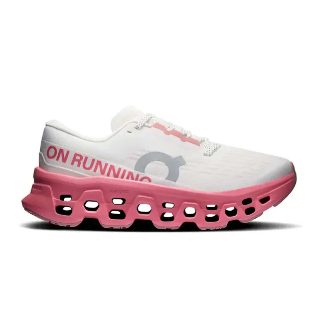On Women's Cloudmonster 3 Άσπρο - Ροζ 3WG10035084 (On)