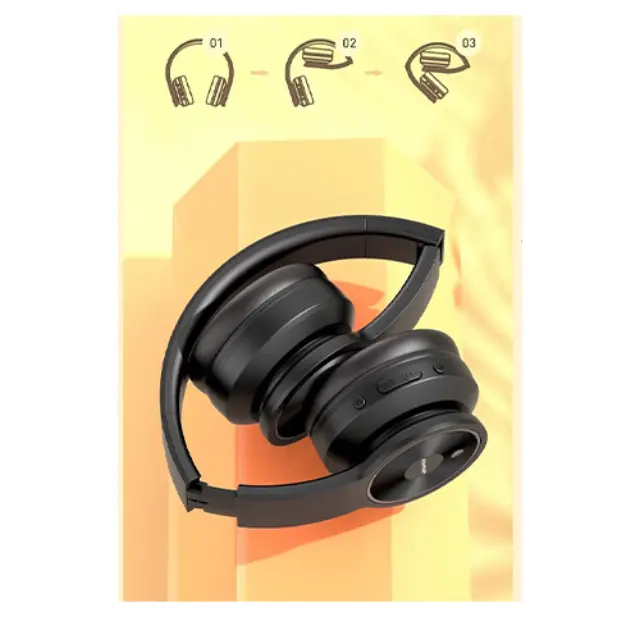Awei A996BL Ασύρματα/Ενσύρματα On Ear Ακουστικά με 16 ώρες Λειτουργίας Μαύρα 3