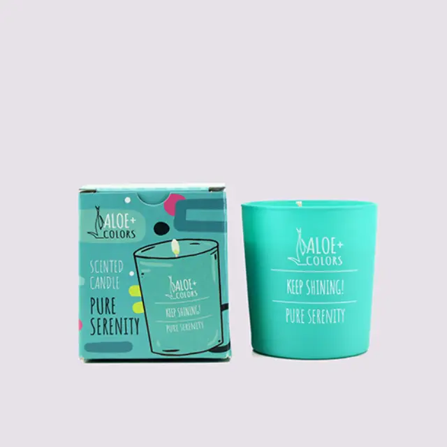 Aloe Plus Scented Soy Candle Pure Serenity