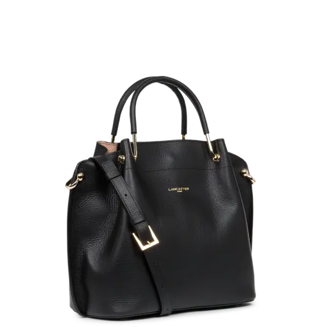 LANCASTER PARIS HANDBAG (470-19-BLACK) 3