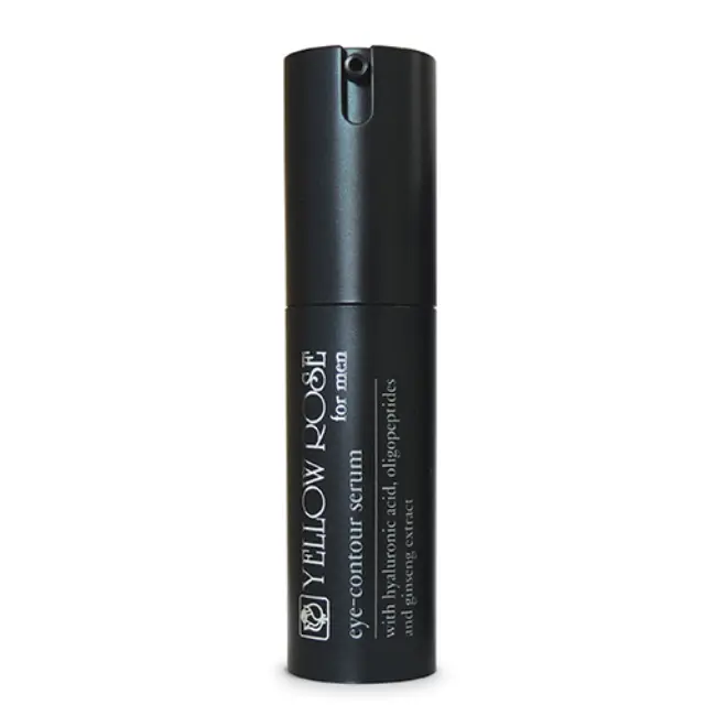Yellow Rose Eye Contour for Men Ενυδατικό & Αντιγηραντικό Serum Ματιών με Υαλουρονικό Οξύ για Μαύρους Κύκλους & Σύσφιξη 15ml