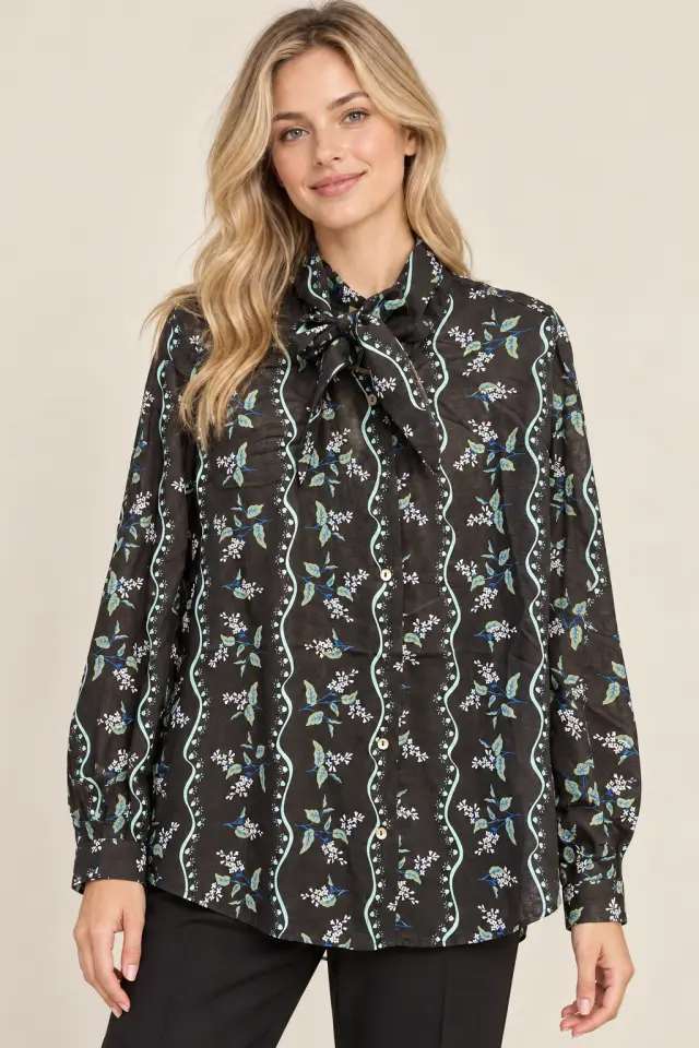 THE KORNER SHIRT (T26219097-BLACK) - S