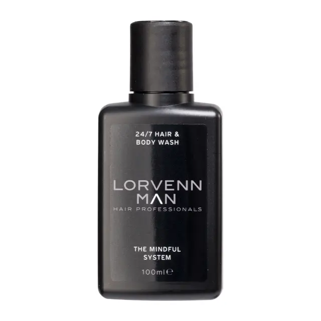 Lorvenn Man Αφρόλουτρο & Σαμπουάν 24/7 Hair & Body Wash The Mindful System 100ml