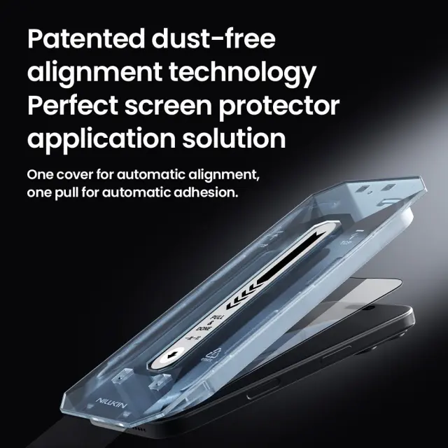 Nillkin Tempered Glass 2.5D CP+ PRO Black for Apple iPhone 18 Pro Max/17 Pro Max (with applicator) 2