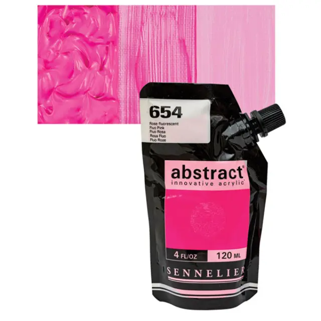 Ακρυλικό Sennelier Abstract 654 Fluo Pink - 120ml