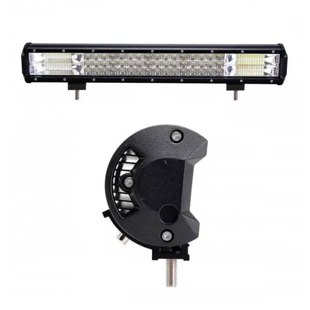 LED Αδιάβροχη Μπάρα Αλουμινίου 12V-24V 70cm 252W 84 SMD IP68 20160LM 6000K OYQP-0019