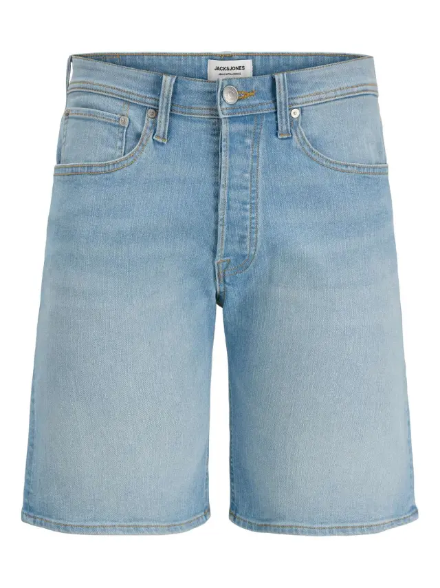 JJIRICK JJORIGINAL SHORTS AT 999 Blue Denim