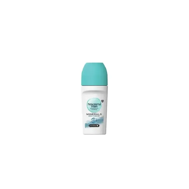 Noxzema Men Minerals Dry Force Invisible On Skin & Clothes Αποσμητικό Roll-On 50ml