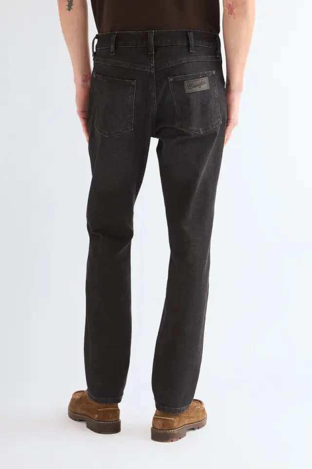 Wrangler Ανδρικό LARSTON STARLIGHT Τζιν Παντελόνι 112387655 – Washed Black - 30W 32L 2