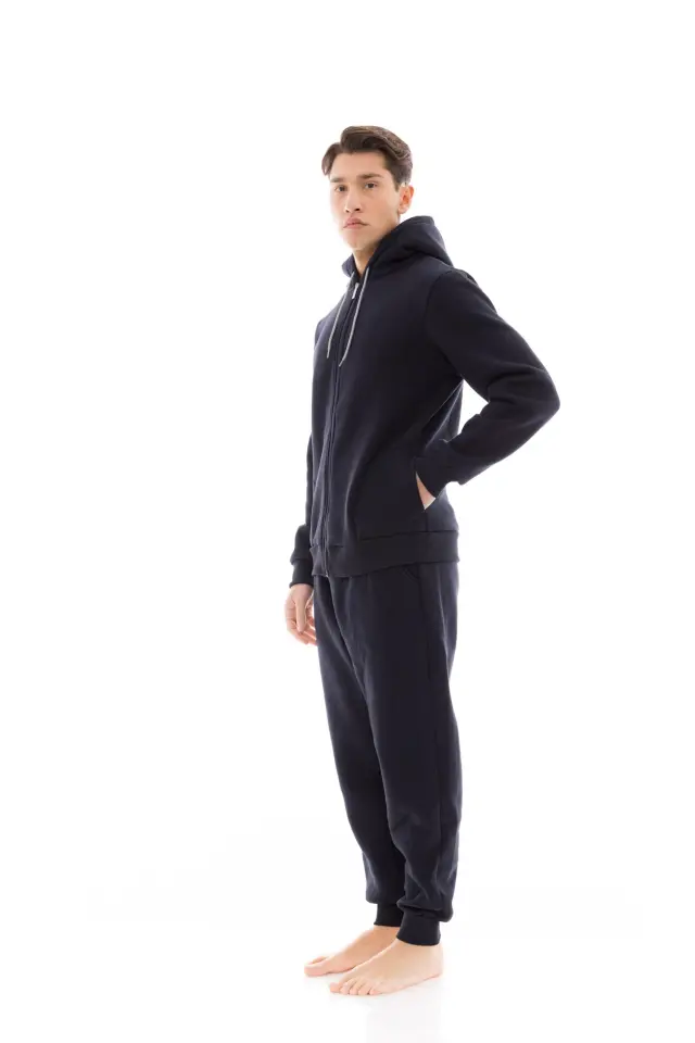 WN-M115 - Indigo Blue - TRACKSUIT HOOD BASIC 2