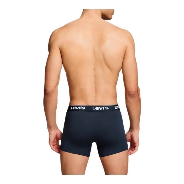 Levi's Ανδρικό Boxer Repeat Logo Brief - Τριπλό Πακέτο, Χρώμα Navy Combo 3