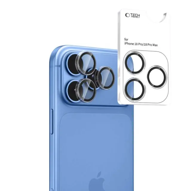 Tech-protect Camring Fit+ Iphone 18 Pro / 18 Pro Max Clear 3