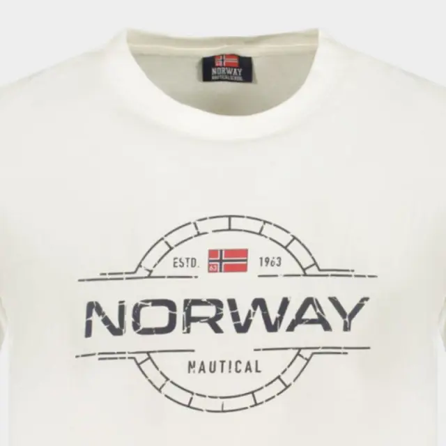 T-Shirt Norway 1963 856026_BIWHITE Λευκό - 2XL 3