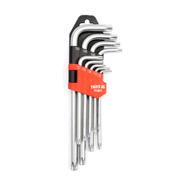 Yato YT-0511 Κλειδιά Torx Μακρυά Σετ 9 Τμχ