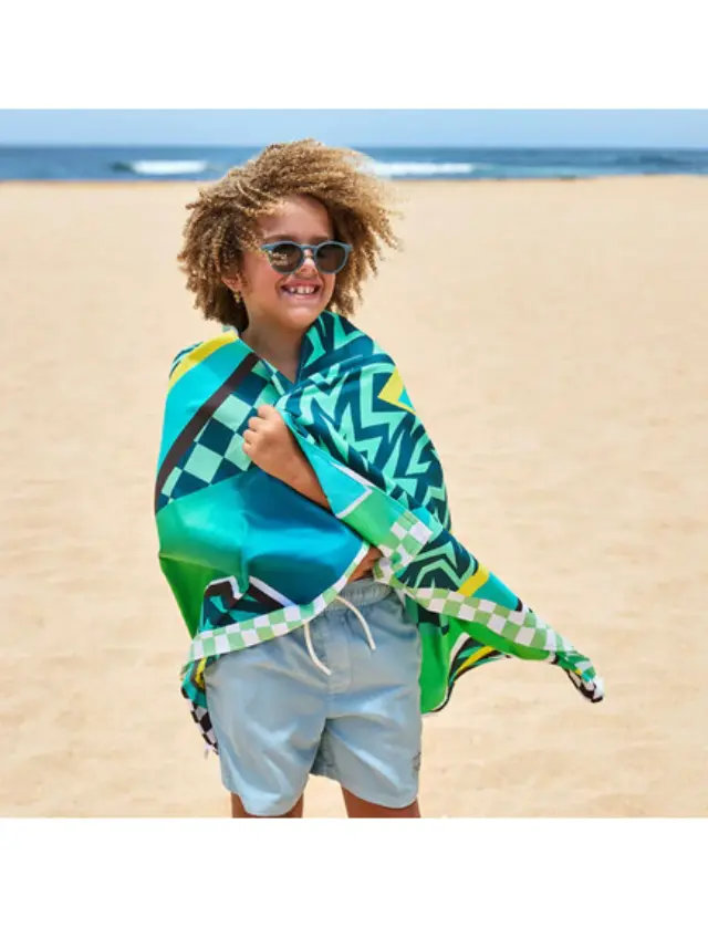 Dock & Bay: Πετσέτα θαλάσσης - Tide Skater Microfiber (Μικροϊνες) 160x90 εκ 3