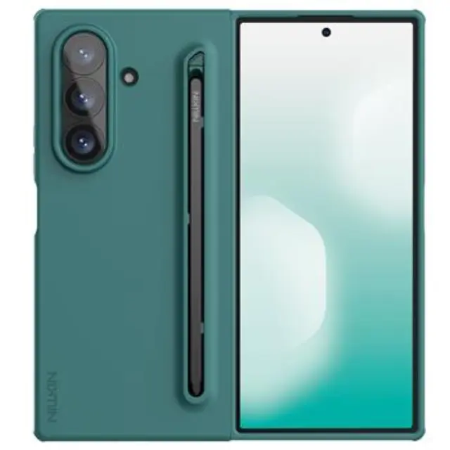 Nillkin Flex Pure Fold Pen Slot Cover for Samsung Galaxy Z Fold 7 Light Green