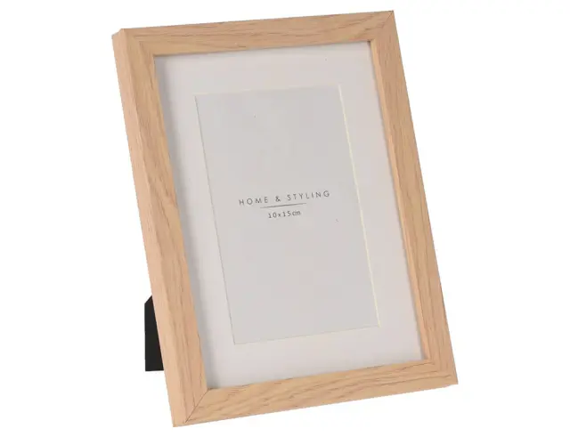 Κορνίζα H&S Collection με πασπαρτού, βάση, διαστάσεις 17x22cm και διαστάσεις φωτογραφίας 10x15cm NB1421690