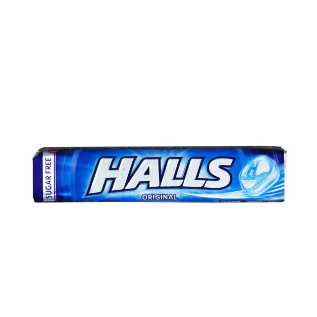 Halls Καραμέλα Μέντα Χωρίς Ζάχαρη 32gr 1 τμχ