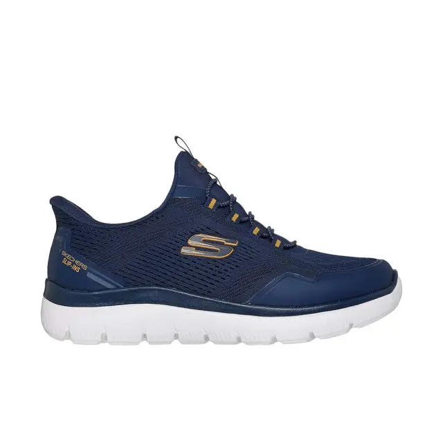 Skechers Slip-Ins Bungee Sneaker Summits (233045-NVYL) - Μπλέ