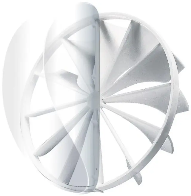 Europlast EEV125 - Βαλβίδα Αντεπιστροφής για Εξαεριστήρες