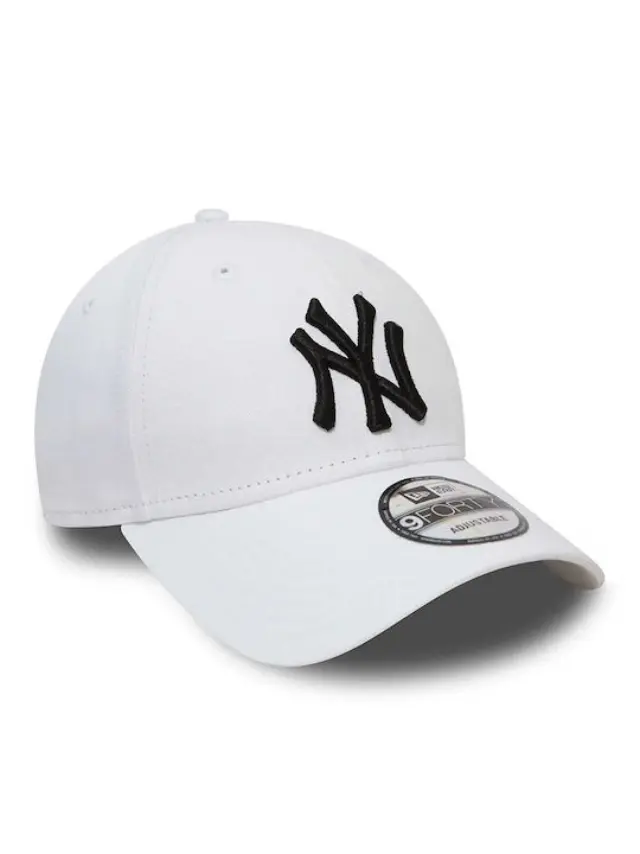 NEW ERA NEW YORK YANKEES ESSENTIAL 9FORTY CAP Λευκό - ONE SIZE 2