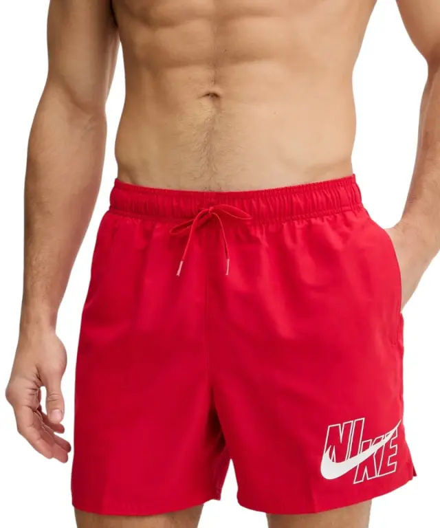 Nike - Ανδρικό μαγιό Nike Logo Lap Volley NESSG574-614 Κόκκινο 2