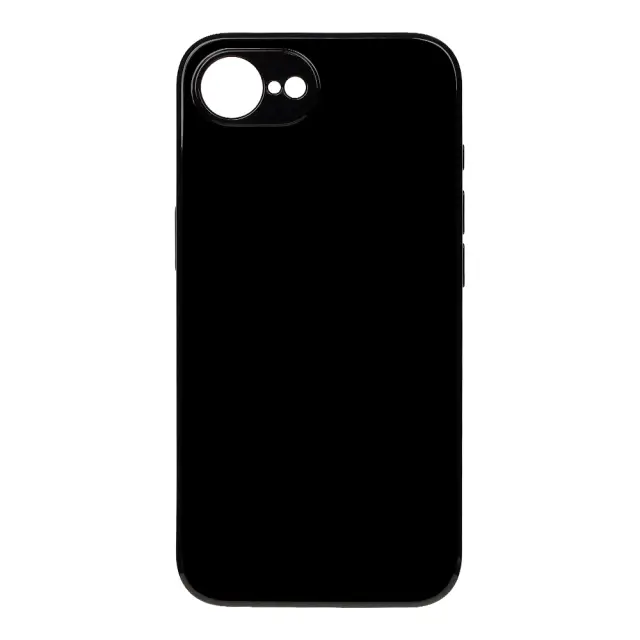 OBAL:ME Glossy Cover for Apple iPhone 16e/17e Black 2