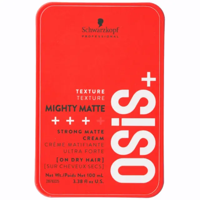 Schwarzkopf Κρέμα Μαλλιών Osis+ Mighty Matte για Διαμόρφωση με Δυνατό Κράτημα 100ml