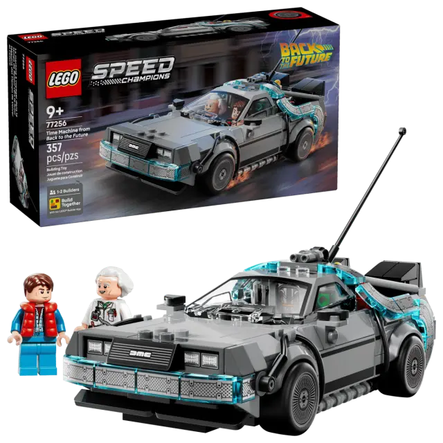 Lego Speed ​​Champions Time Machine From Back To The Future (77256) (LGO77256) 2