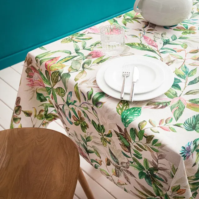 Τραπεζομάντηλο 135x135cm GOFIS HOME Luisa Linen 494/ 06 Gofis Home 2