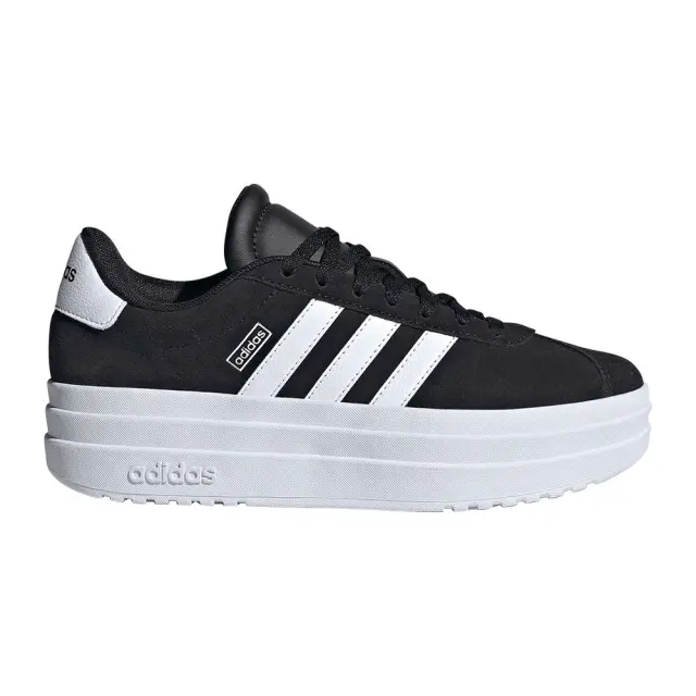 adidas Sportswear Girl's VL Court Bold Suede J Μαύρο - Άσπρο IH4777 (adidas Sportswear)