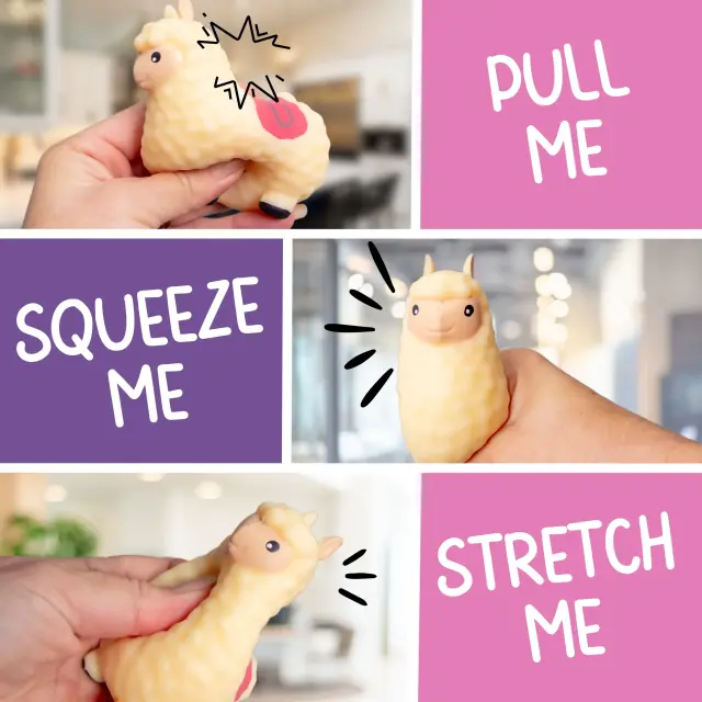 Boxer Gifts Squishy Stress Toy: Calma Llama 3