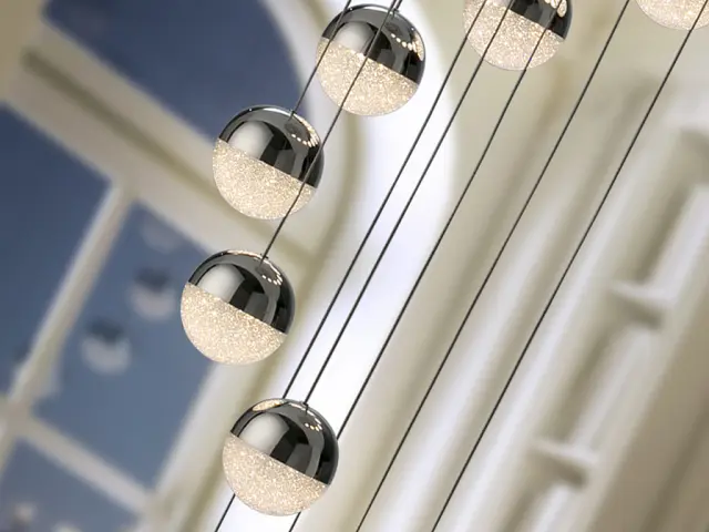 SPHERE LED LAMP 14L Ø50 DIMMABLE Χρώμιο 3
