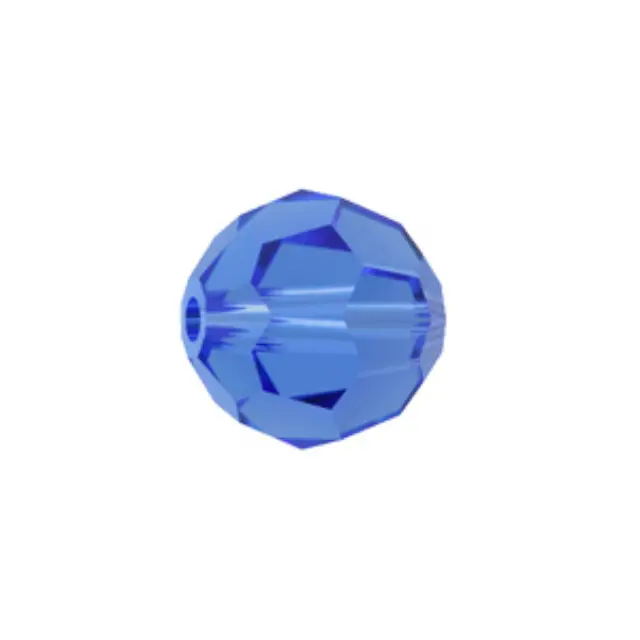 Swarovski 5000 Faceted Round Sapphire 4mm - 10τεμ
