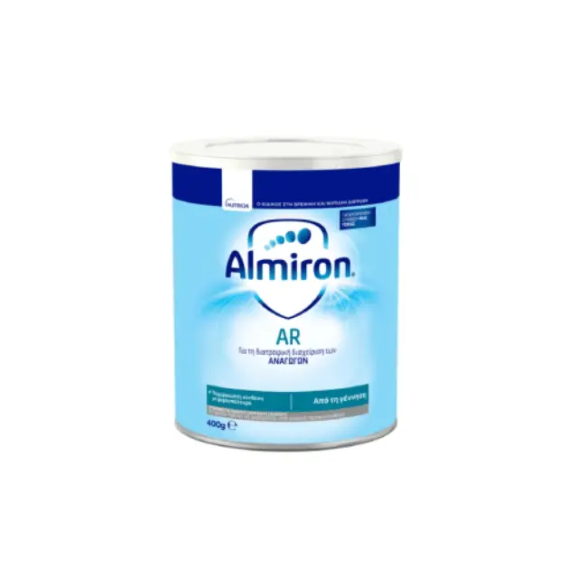 Nutricia Almiron AR 0m+ Αντιαναγωγικό Γάλα σε Σκόνη απο την Γέννηση, 400gr