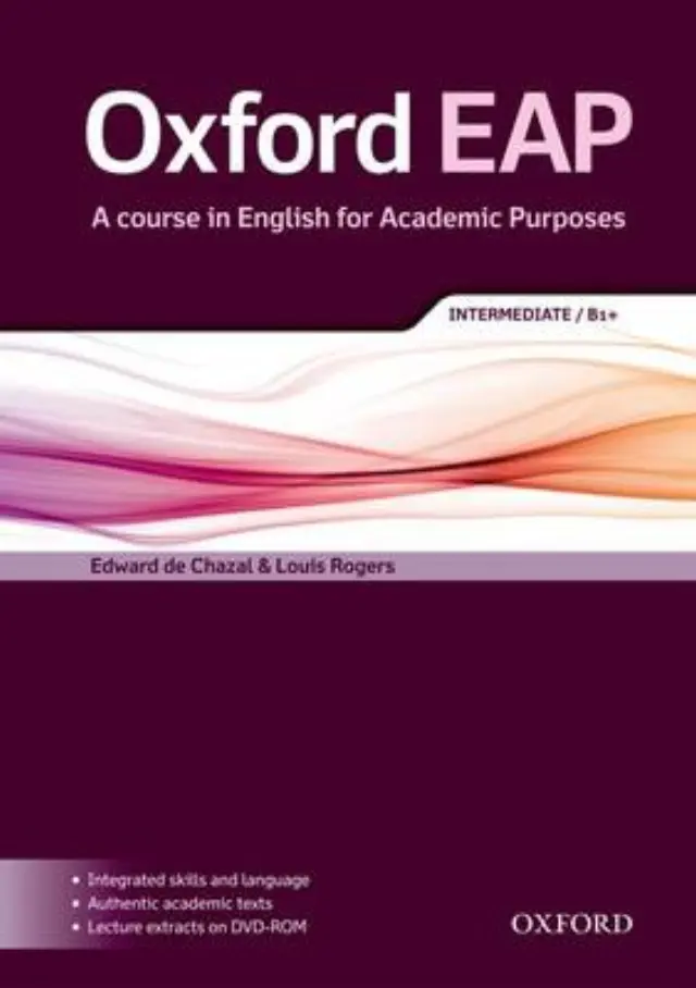 ENGLISH FOR ACADEMIC PURPOSES B1+ INTERMEDIATE SB (+ DVD-ROM)