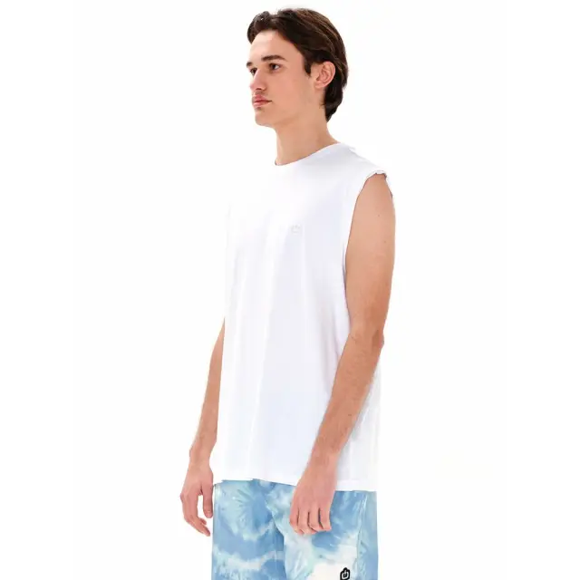 Emerson Men's Crewneck Tank Top (241.EM37.125-White) - Λευκό 3