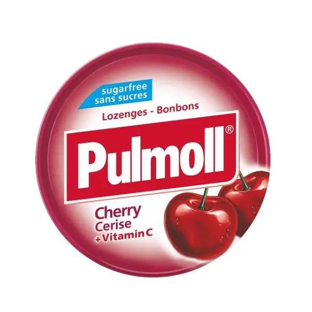 Pulmoll Παστίλιες με Βιταμίνη C - Κεράσι & Κανέλα 45gr