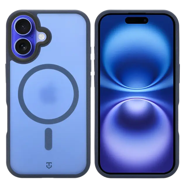 Tactical MagForce Hypersand Cover for Apple iPhone 16 Deep Blue 2
