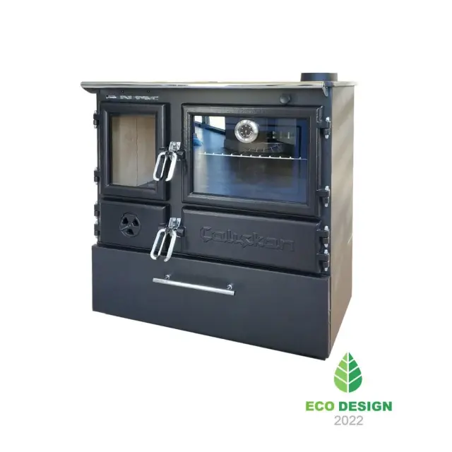 Caliskan 214 ενεργειακή σόμπα ξύλου με φούρνο BOX 3