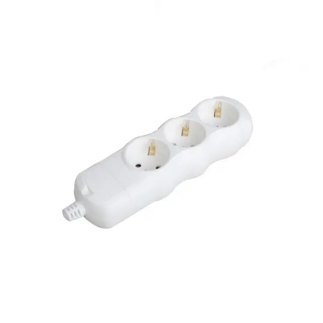Aca Light ΠΟΛΥΠΡΙΖΟ 3 ΘΕΣΕΩΝ ΣΟΥΚΟ ΑΣΦΑΛΕΙΑΣ ΧΩΡΙΣ ΔΙΑΚΟΠΤΗ ΧΩΡΙΣ ΚΑΛΩΔΙΟ 16A IP20