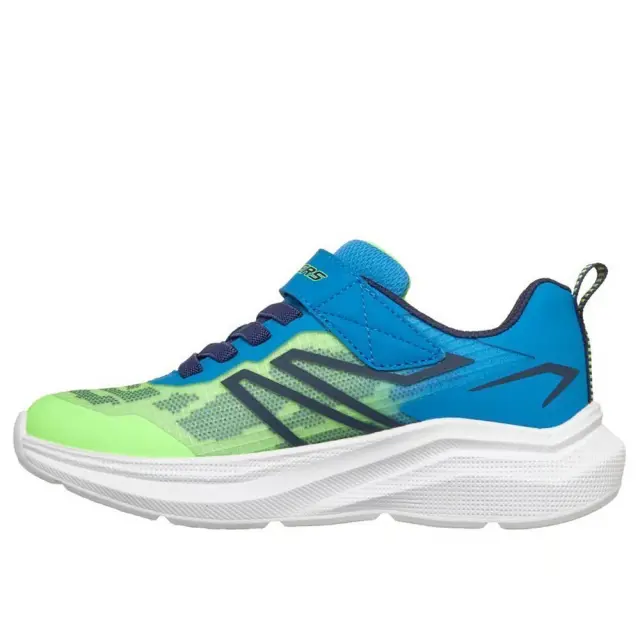Skechers Lightweight Microspec Velocity (PS) (404125L-LMBL) - Μπλέ-Λαχανί 2