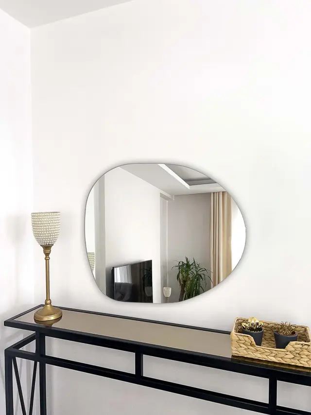 Stewehome ΑΣΎΜΜΕΤΡΟ ΜΟΝΤΈΛΟ ΚΑΘΡΈΦΤΗ 70x60 cm 2