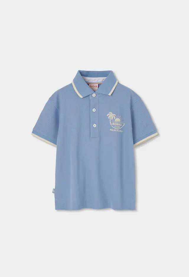 Boboli Pique πόλο για αγόρι 833004-2646