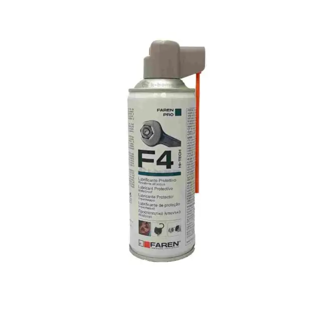 FAREN F4 Σπρέι Αντισκωριακό-Λιπαντικό – Πολλαπλών χρήσεων 400ml.