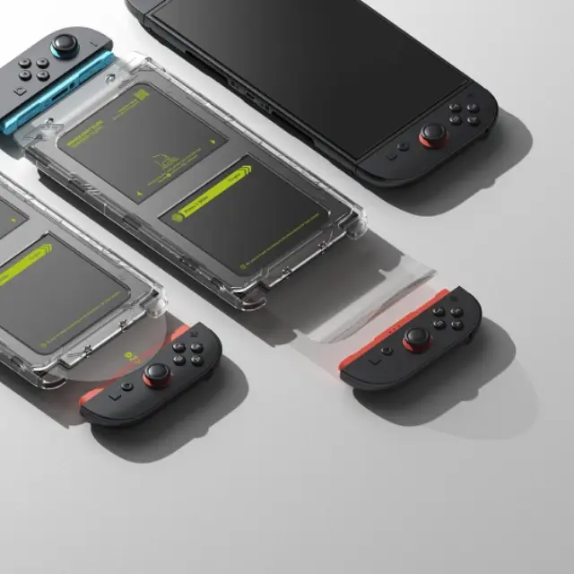 Ringke Easy Slide 2-pack Nintendo Switch 2 Clear 3