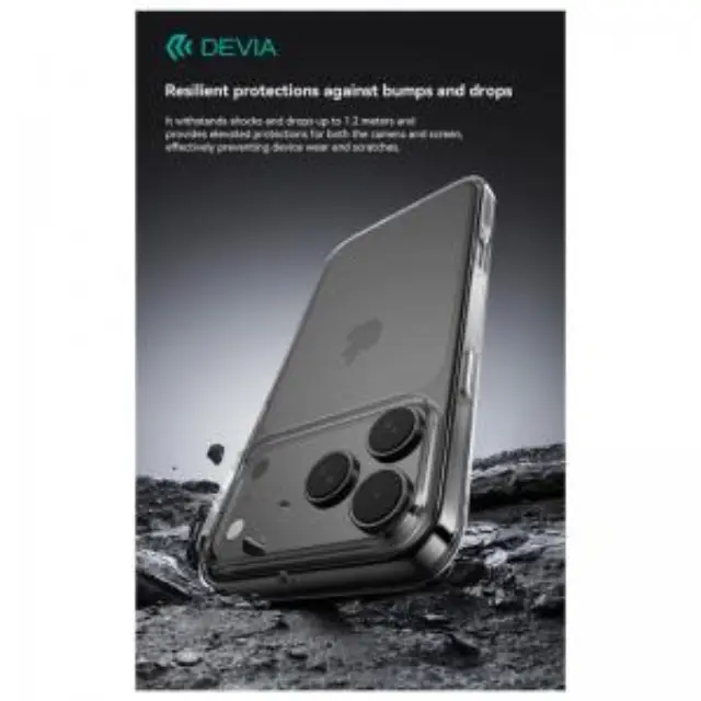 Θήκη TPU Devia Apple iPhone 18 Pro/ 17 Pro Naked Διάφανο N69862 3